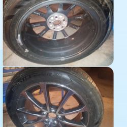 225-50-18 Tire & Rim  Excellent Condition 