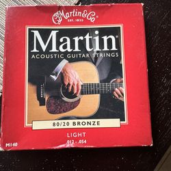 Martin guitar strings 