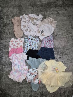 Girls Newborn Clothes Bundle