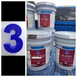 New exterior flat paint= 2 off white + 1 black fox= 50 dlr ea[150] cash only