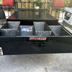 Weather Guard Pack Rat Heavy Duty Tool Drawer, No keys (50"L x 40"W x 13"H)