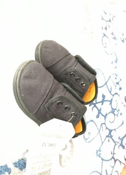 Toddler size 6 Toms shoes. Brand new.