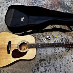 Cort Acoustic Guitar Earth Pack Bundle
