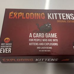 Exploding Kittens Card Game New 