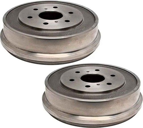 New Pair Set 2 Rear Brake Drums Pro For Chevy Silverado 1500 GMC Sierra 1500 (3473)