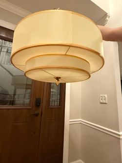 Crystorama Luxo 26" W Antique Bass 2-Layer Drum Ceiling Light