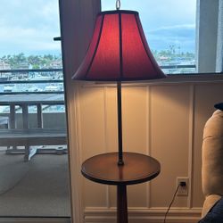 Side Table/Floor Lamp