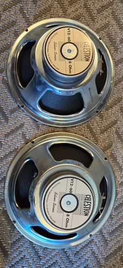 Celestion V12-60 Silver Series 8 Ohm Guitar Speakers