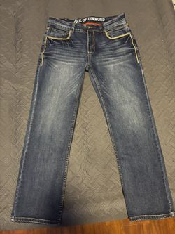 Ace Of Diamonds Dark Blue Western Vaquero Pants/Jeans Size 36/30