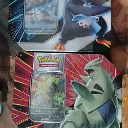 Pokemon tins bundel