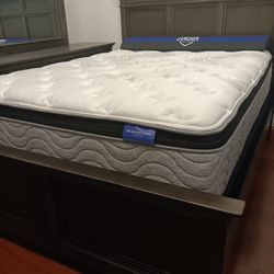 *Last Chance!!!*---Stellar Lindex Queen Bed/Dresser Sets---Now $599!!!---Delivery And Financing👏