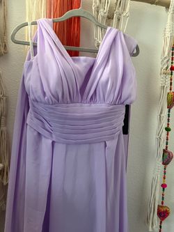 Lavender Formal Maxi Dress with Tags