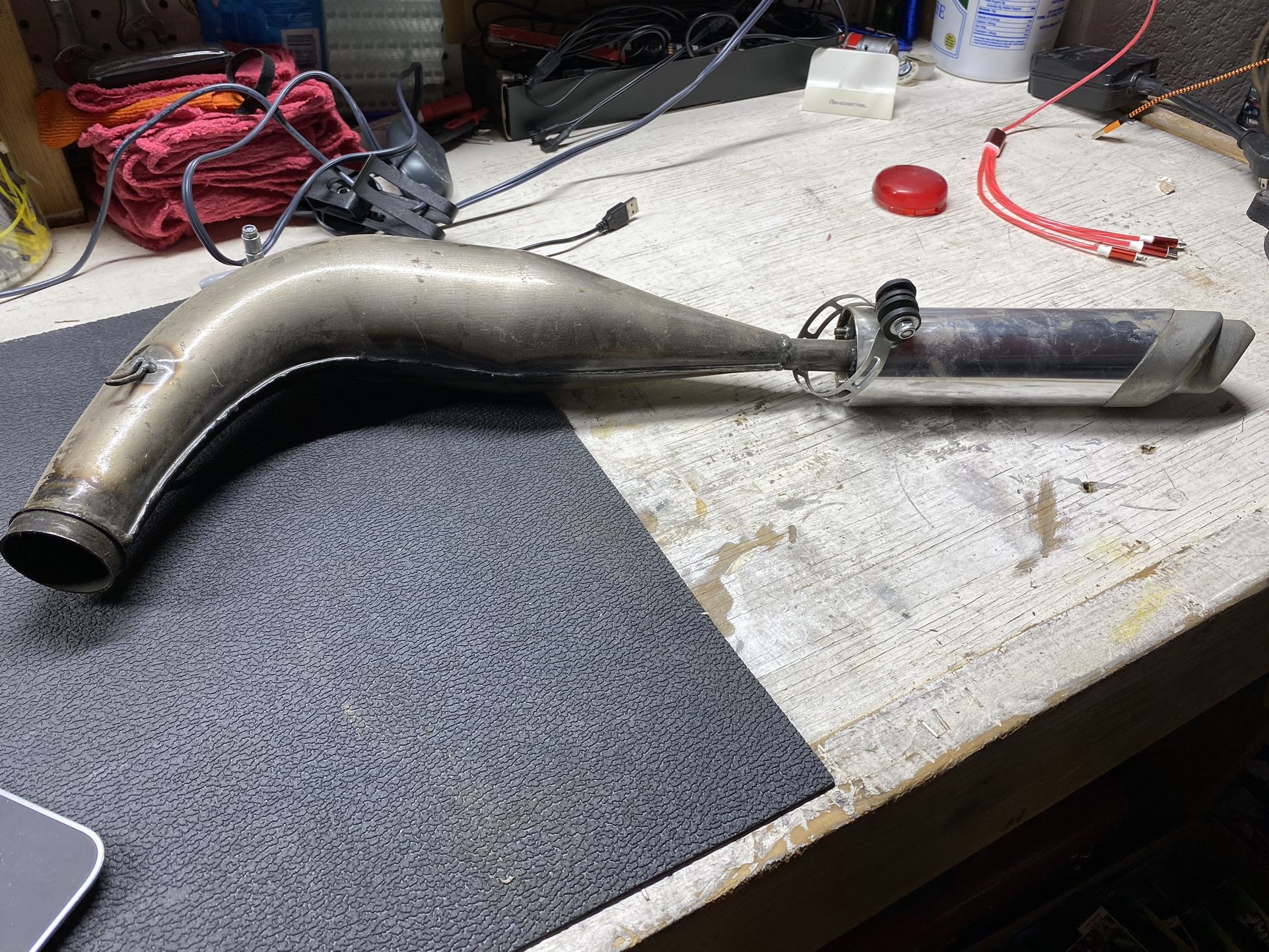 NOS Mt-a4 Water Cooled Pocket Bike Exhaust