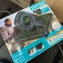 Intex Queen Air Mattress With Pump 