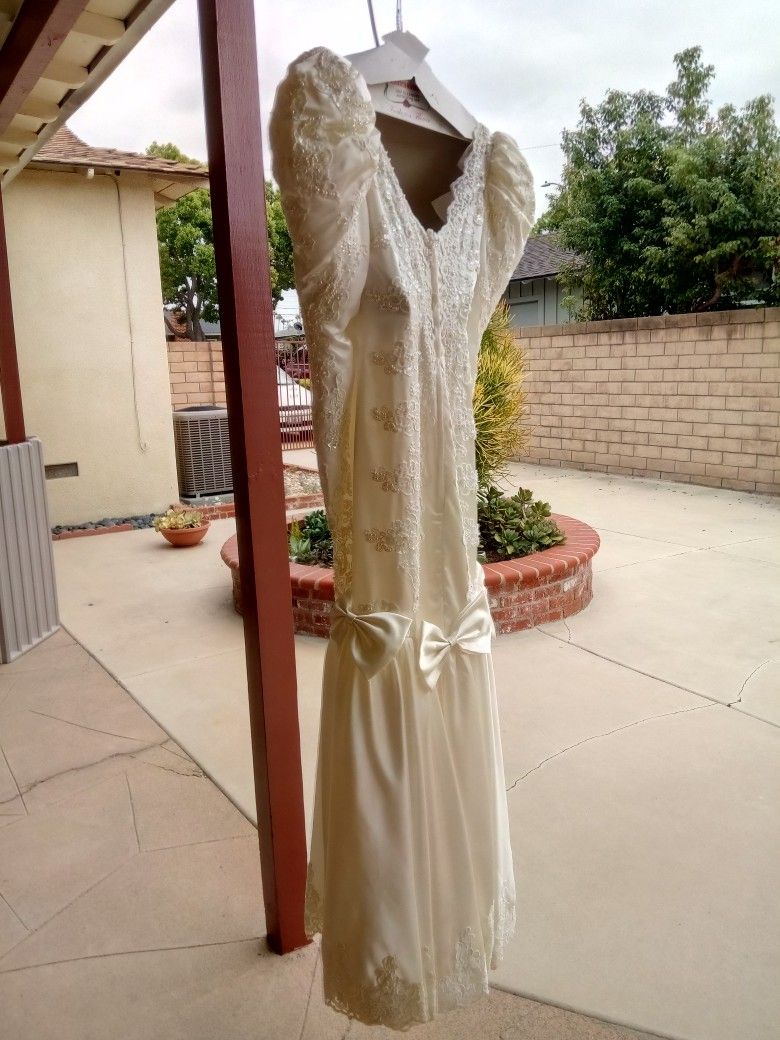 Vintage 1991 Wedding Dress 