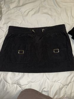 Nylon Mini Skirt