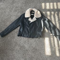 JouJou Fur Leather jacket 