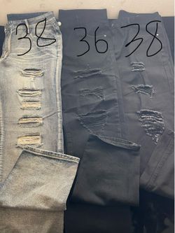 Men’s ripped jeans