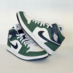 Air Jordan 1 Mid Noble Green DZ5326-300 Women’s size 12 “No Box”