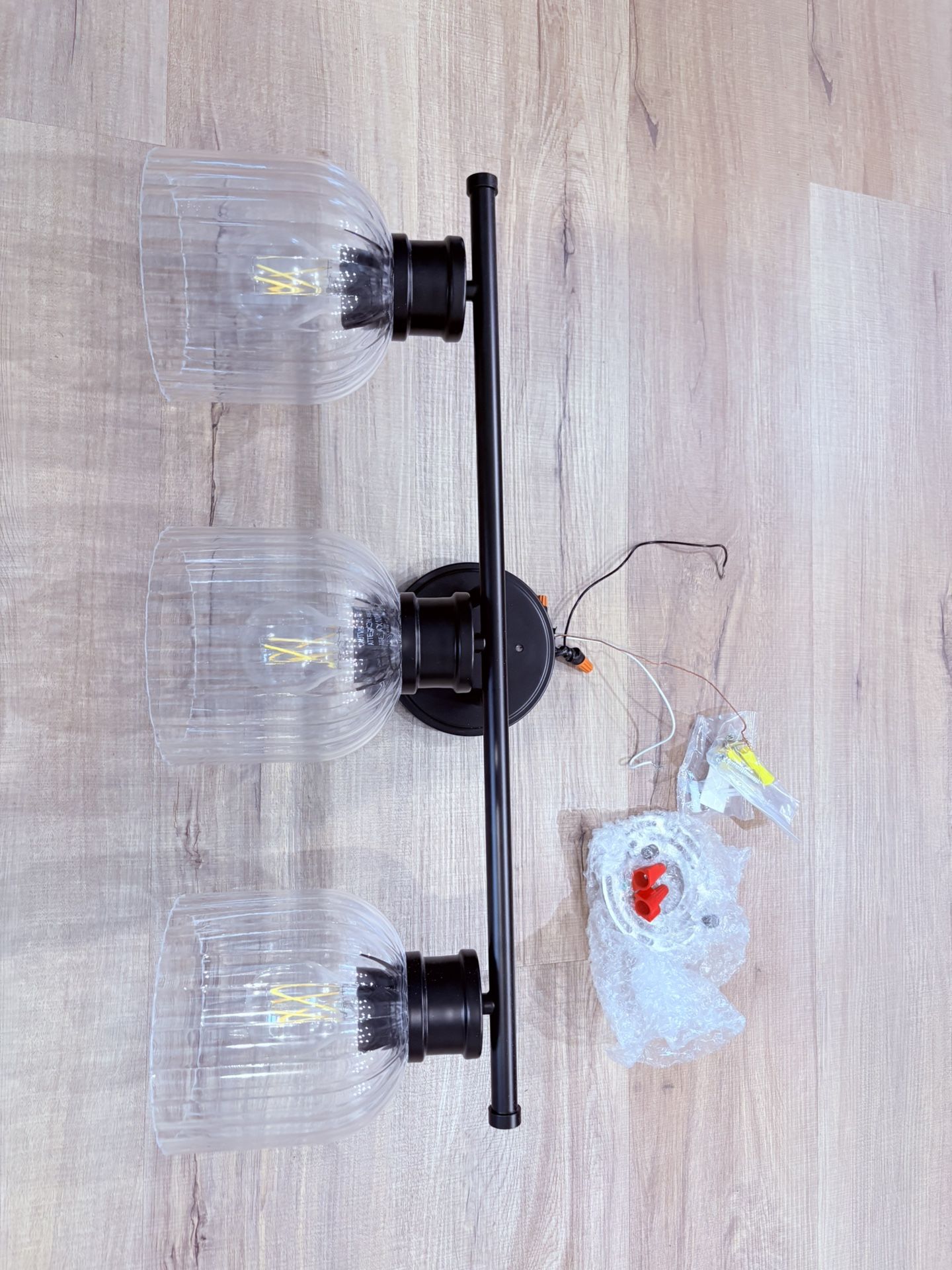 Three Bulb Vanity Wall Light