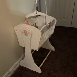 Antique Style Doll Bed