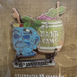 DISNEY D23 TRADER SAM'S 15th Anniversary Pin