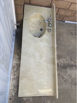 52” sink countertop