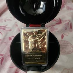 Pokemon Card Gold