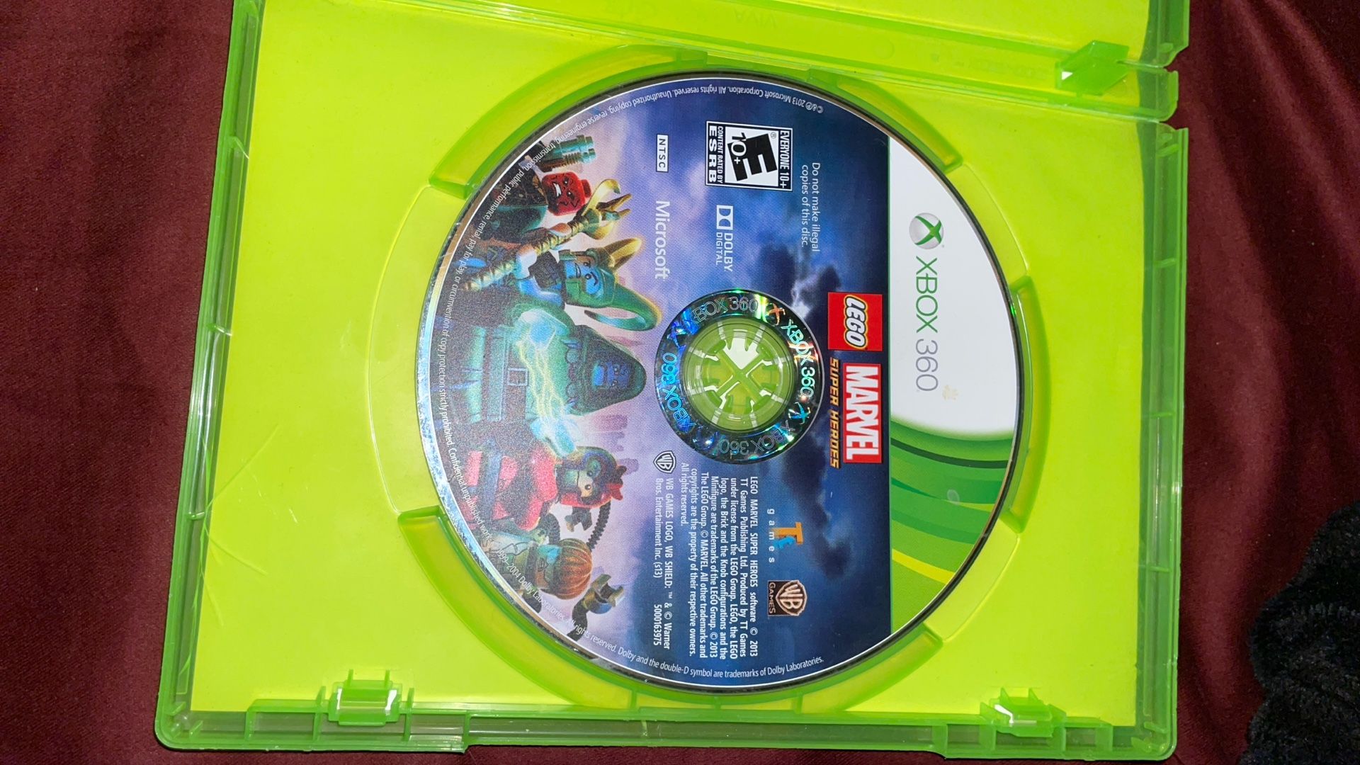 Lego Xbox 360 Game 
