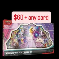 Pokemon Mimikyu Alcremie Ex Box
