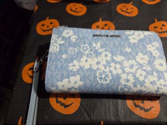 Michael Kors Floral Wristlet Wallet