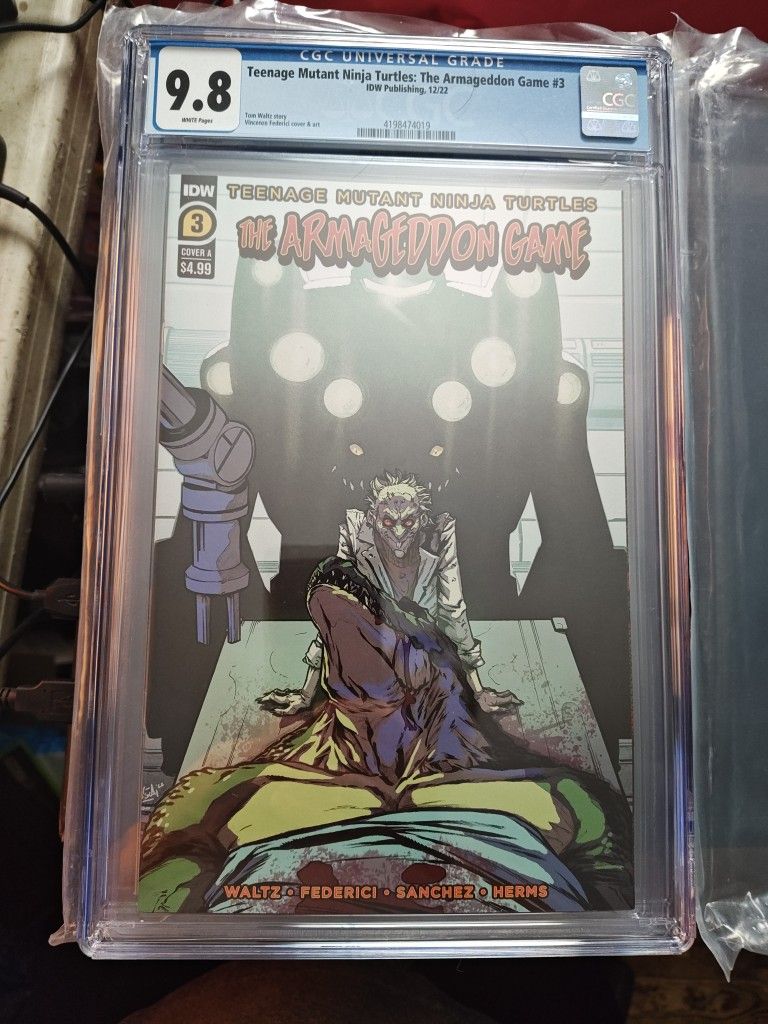9.8 Graded TMNT Comic