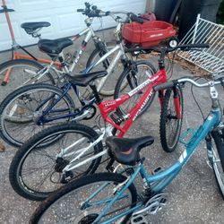 All 4 Bikes Bicycles for $400 FIRM 