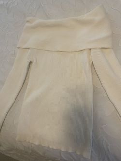 Off Shoulder Sweater