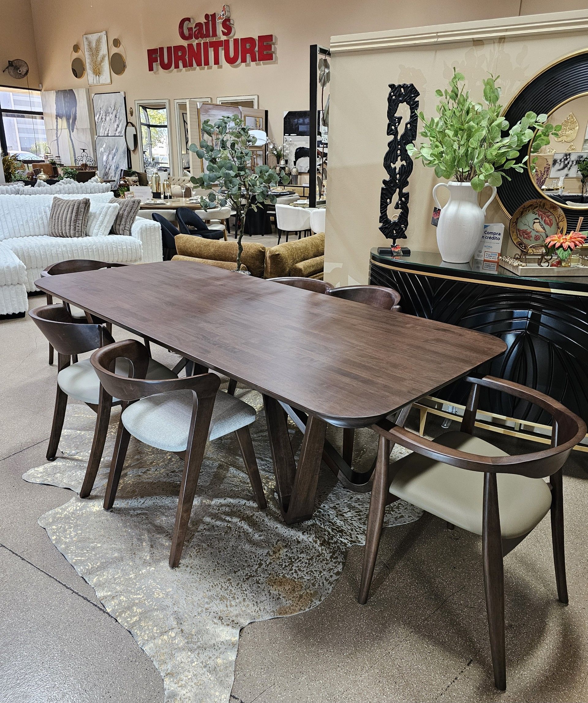 Summer Sale!!! Mid Century solid Wood Dining Set!!!