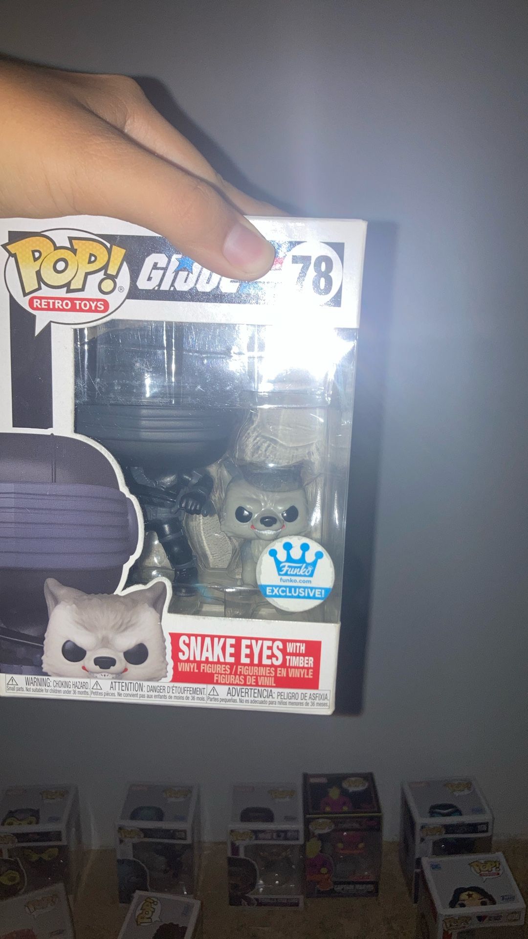 Funko Pop ! Snake Eyes with Timber - Funko Shop Exclusive 