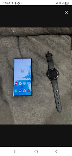 Samsung galaxy s22 ultra and galaxy watch