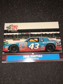 Pro set racing card