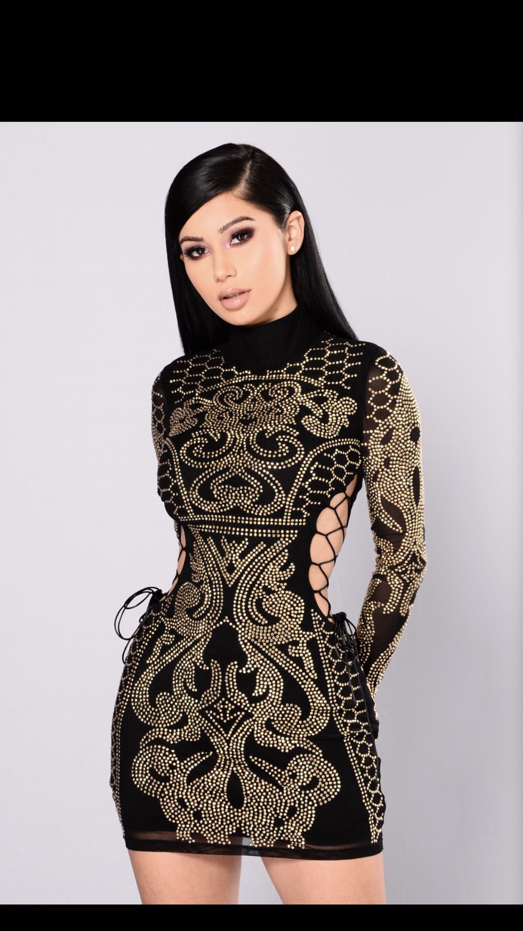 Fashion Nova Dress and Boots