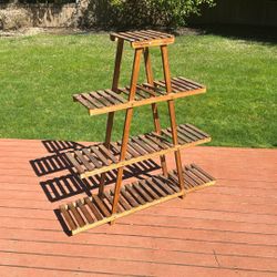 Wooden Display Stand 