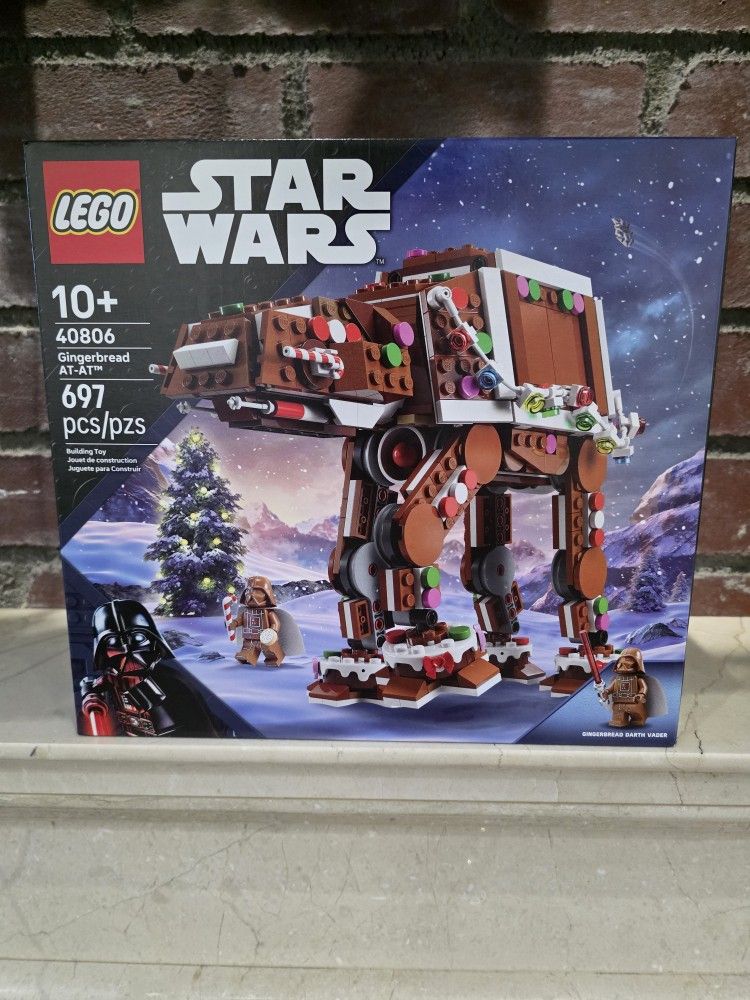 Lego Gingerbread AT-AT Walker