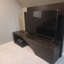 Heavy Duty Wood Entertainment Center