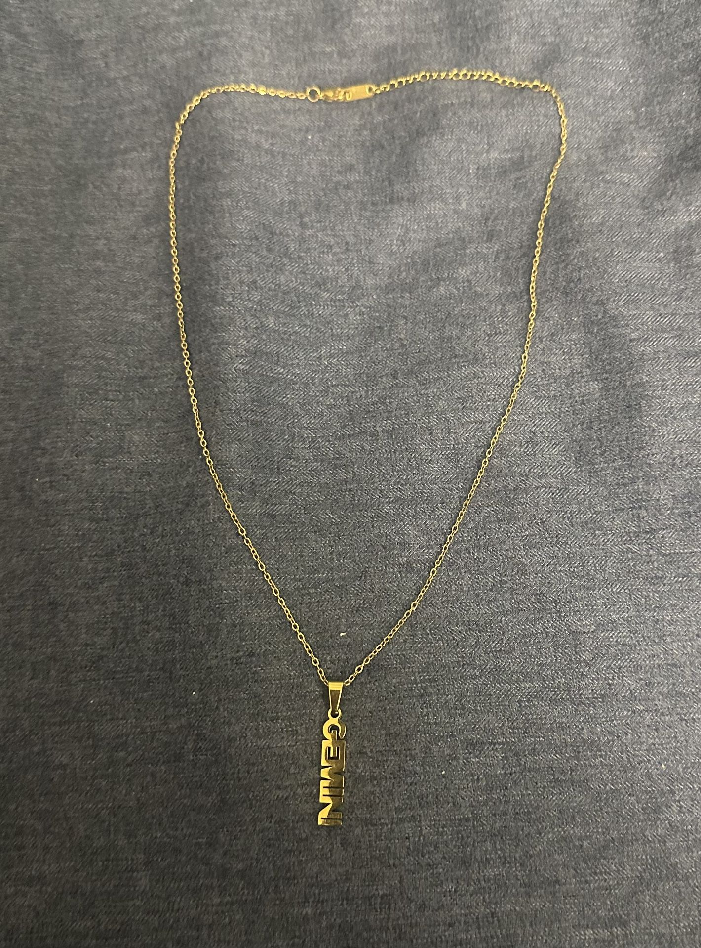 Gemini Gold Plated Nameplate