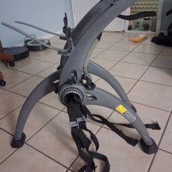 Saris Bones 2 Bike Rack Trunk Mount Bicycle Carrier Holds 2 Bikes - Gray 