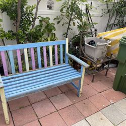Beautiful Bench Sturdy For Garden, Patio, Porch
