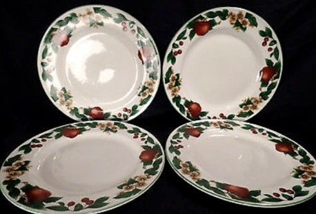Cade's Cove Collection by Citation Lot of 4 Dinner plates