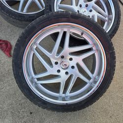 LS Wheels Rims Used 24"