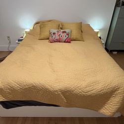 Saatva Classic Luxury Firm Mattress+Bedfeame