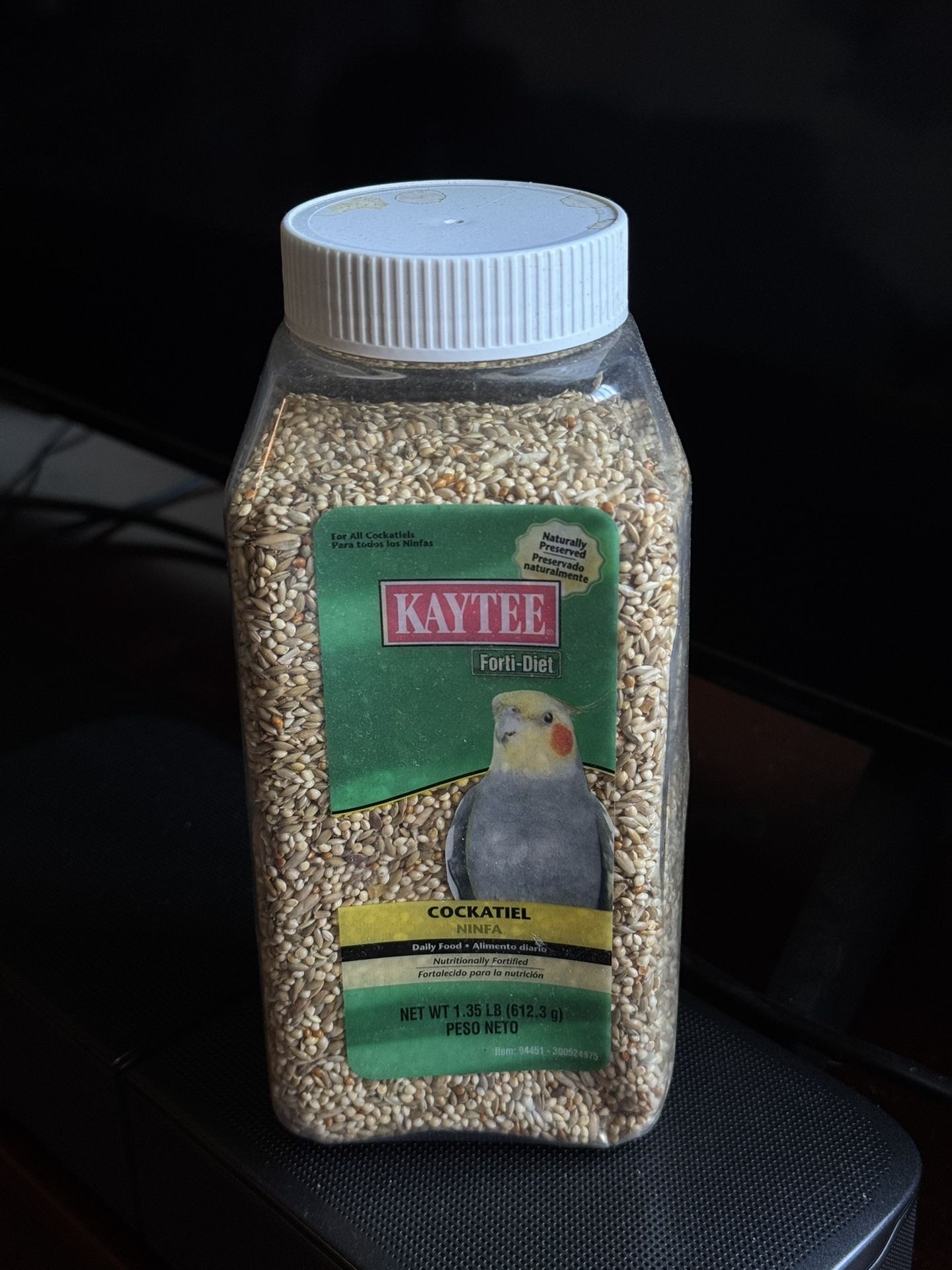 Cockatiel bird food