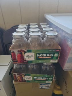 Mason jars brand new $2 each